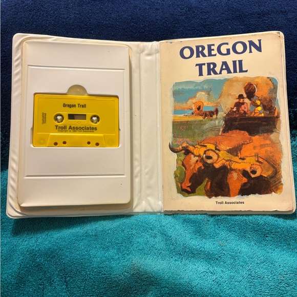 Troll Story Books with Cassettes 2 Book Oregon Trail and Pioneers - Picture 4 of 13